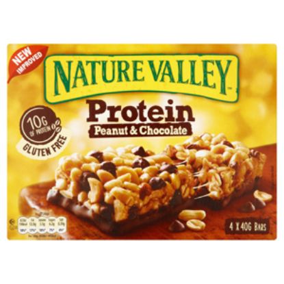 Picture of Nature Valley Mult Protein Peanut & Choc 4pk x8